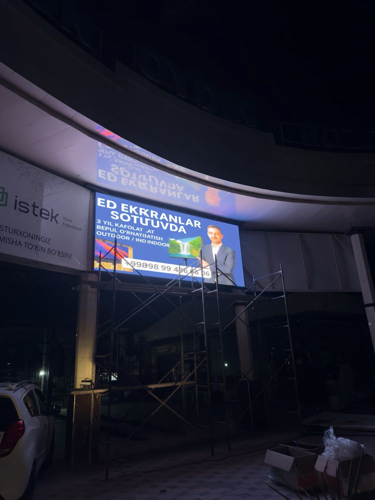 LED EKRAN (5x2) — Oydin Bozor markazida!