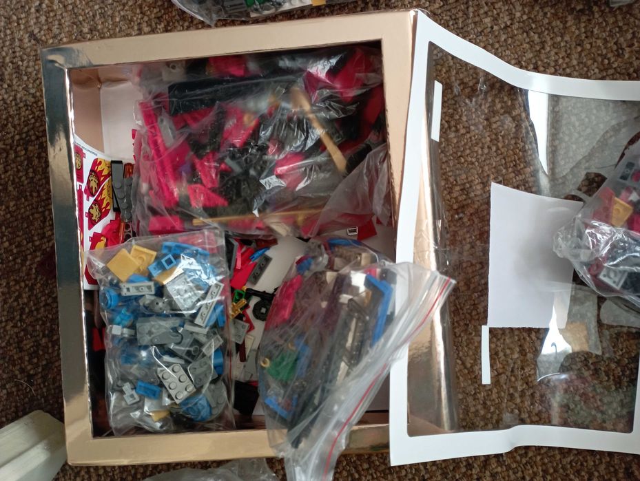 Лего блокчета в насипно състояние