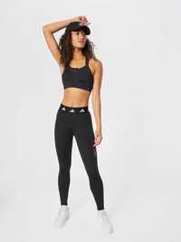 Клин Adidas Skinny Fit- Спортен панталон 'Techfit'- черен, XS