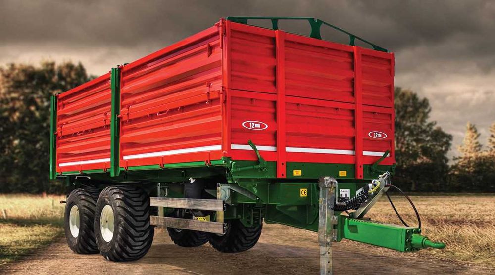 Remorca agricola tandem DAPYX 8T, 10T, 12T, 14T