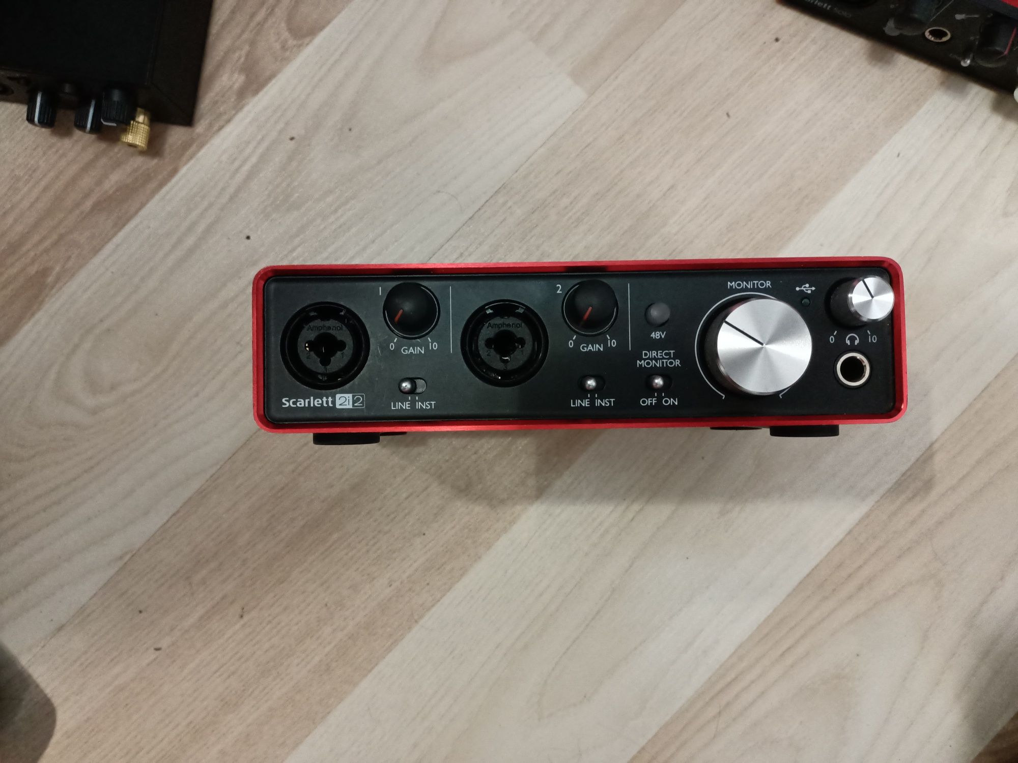 Placa audio Focusrite Scarlett 212