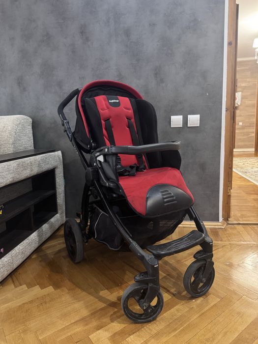 Коляска Peg perego. Прогулочная+люлька