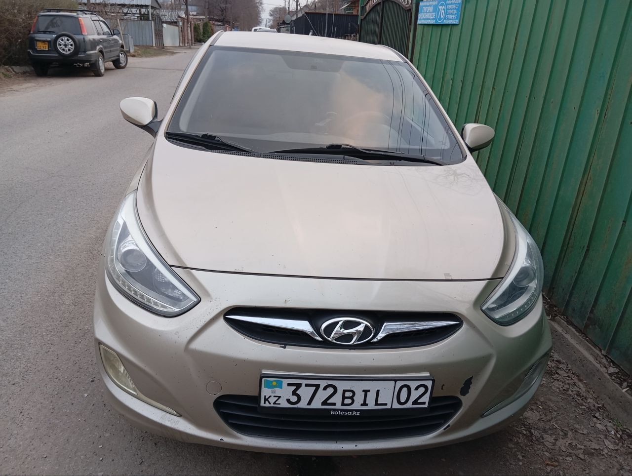 Hyundai Accent 2014 года почти в идеальном состоянии