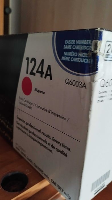 HP Color LaserJet - 124A  Q6003A и Q6001A Цветни тонер касети Нови!