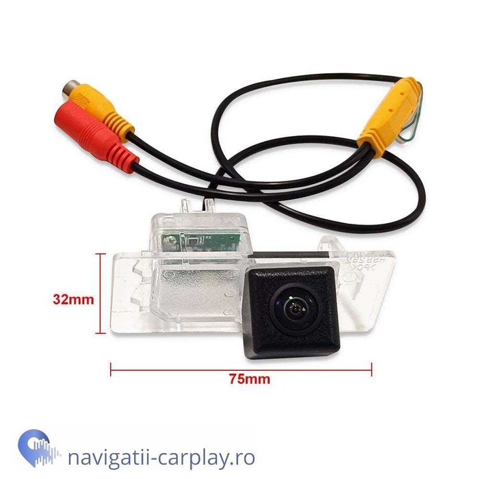 Cameră marșarier HD pentru Audi – Night Vision, rezistentă la apă/praf