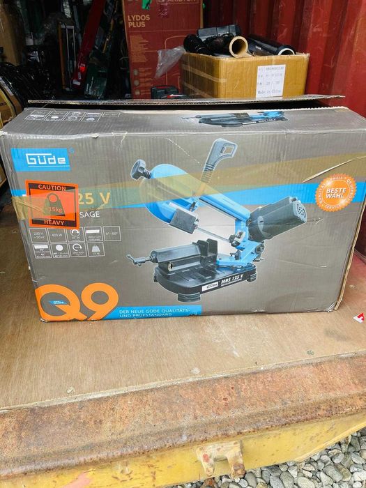 Ferăstrău cu bandă pentru metal Güde MBS 125 V - pentru piese/reparat