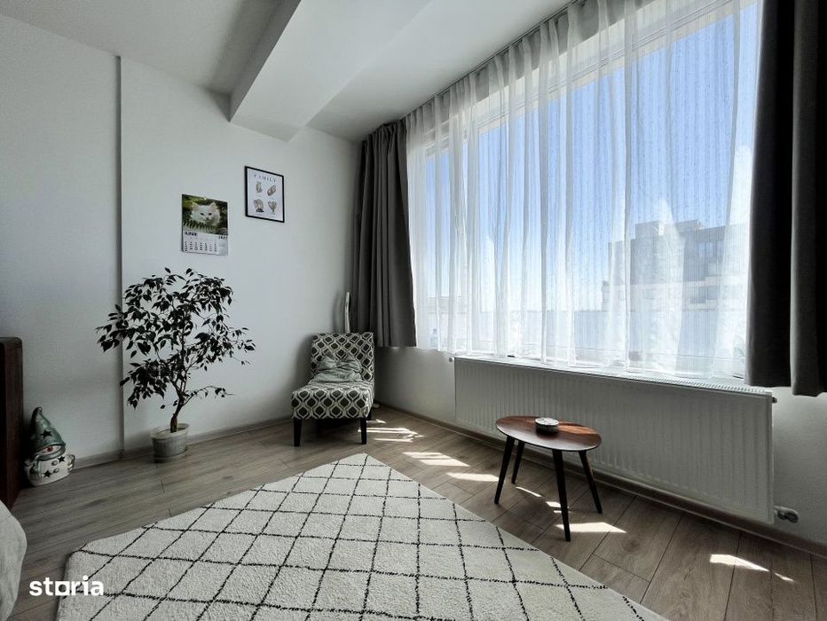 Apartament 2 cam mobilat si utilat  modern + loc de parcare - complex