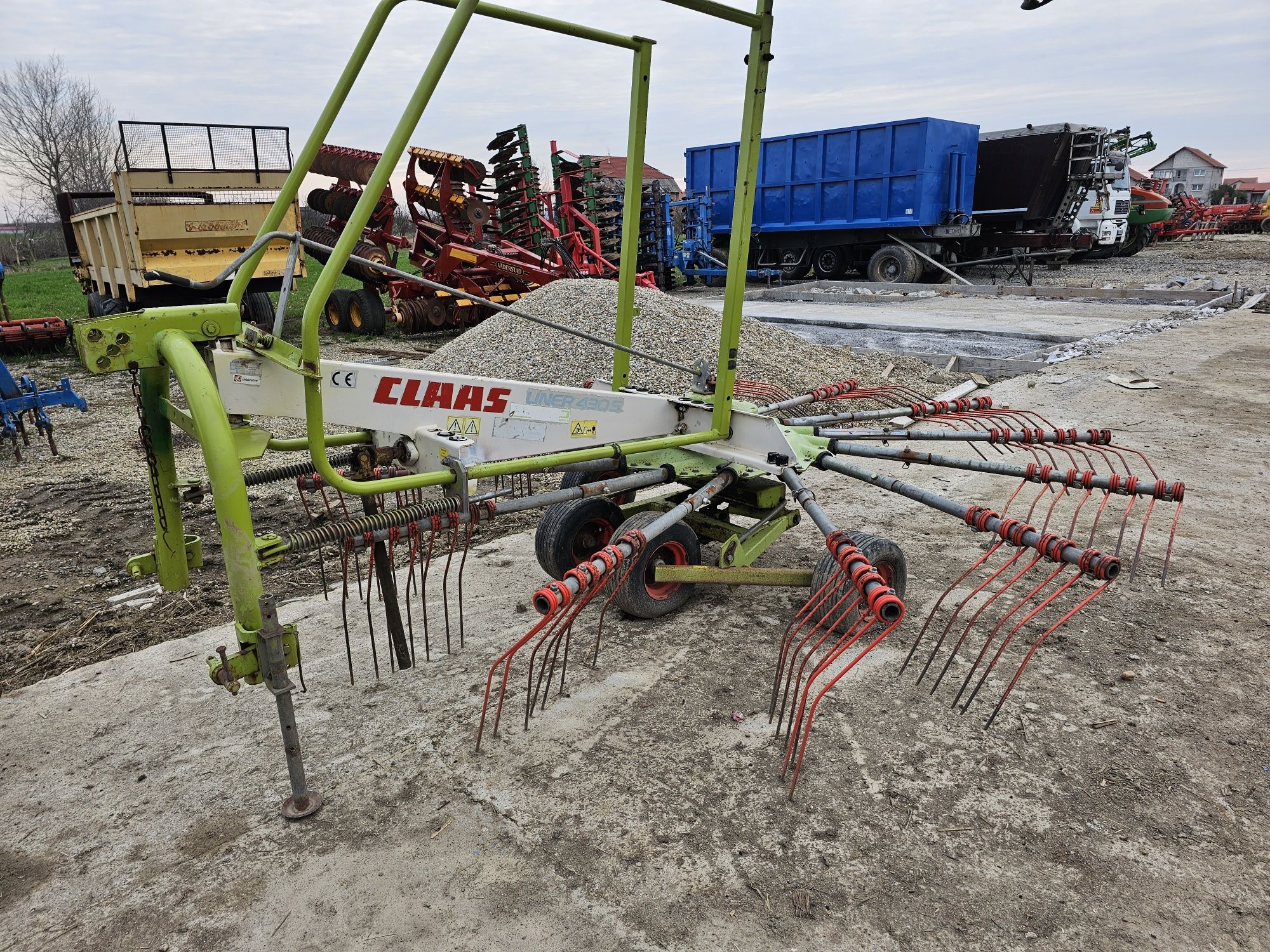 grebla claas linner 430 coasa presa freza plug met