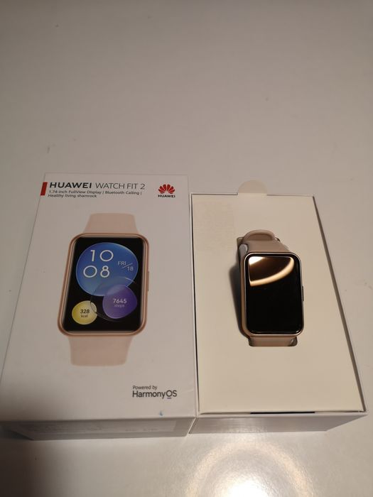 Smartwatch Huawei Watch Fit 2, Silicone Strap, Sakura Pink