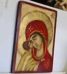 Icoana pe lemn ,,Maica Domnului cu pruncul Iisus "