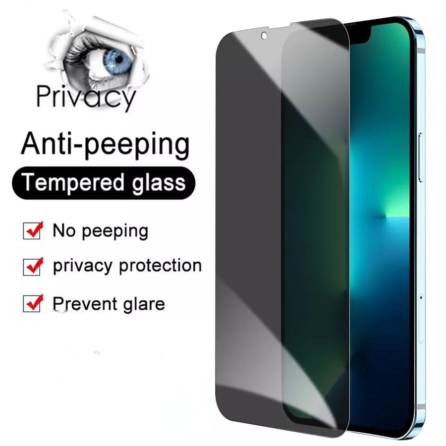 Privacy Стъклен Протектор за Apple iPhone 11 / 11 Pro Max XS X XR 5D