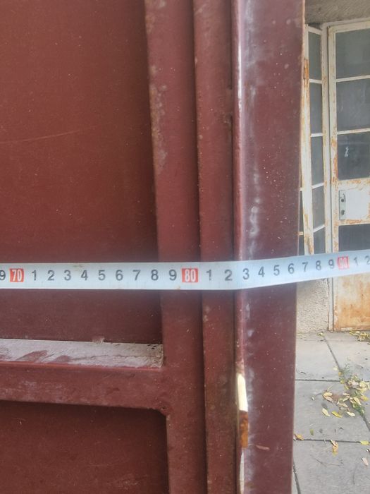 Метална врата с рамка 196*90