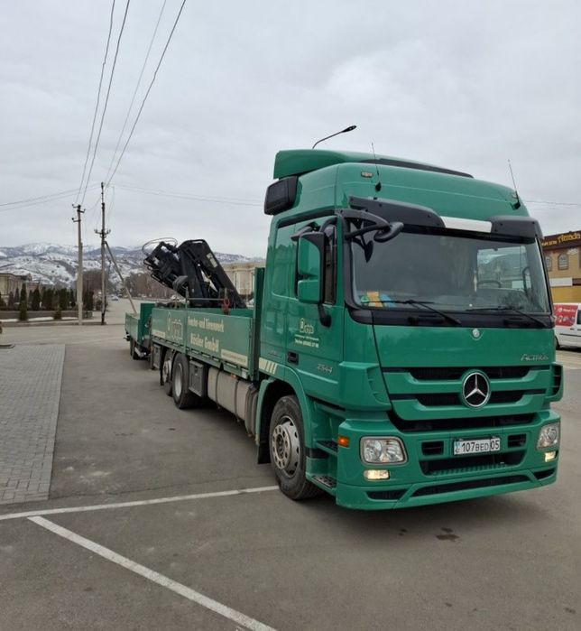 Манипулятор с прицепом