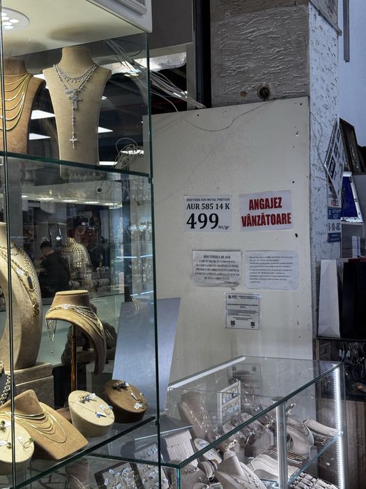 Set Nou Aur 14K Cuban Monaco 52.93 Grame pret 380lei/Gram