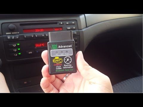 OBDII Bluetooth Adapter Адаптер Букса колата на телефон диагностика