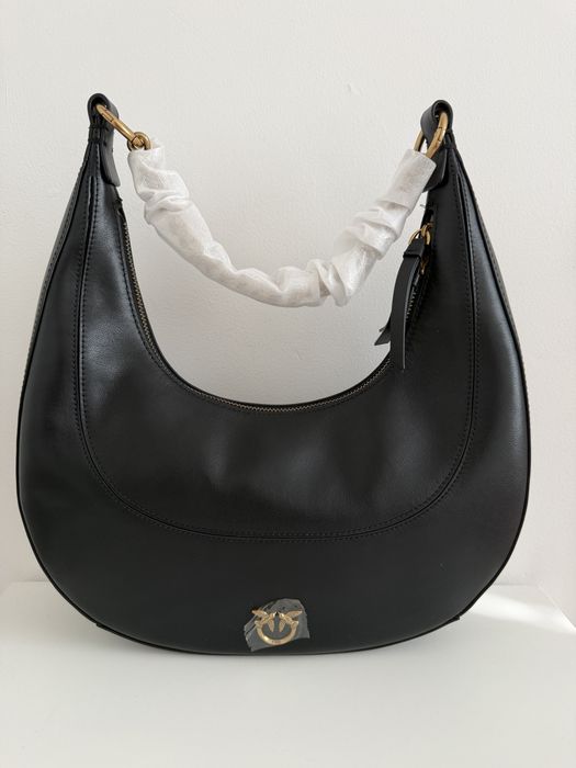Кожена чанта Pinko