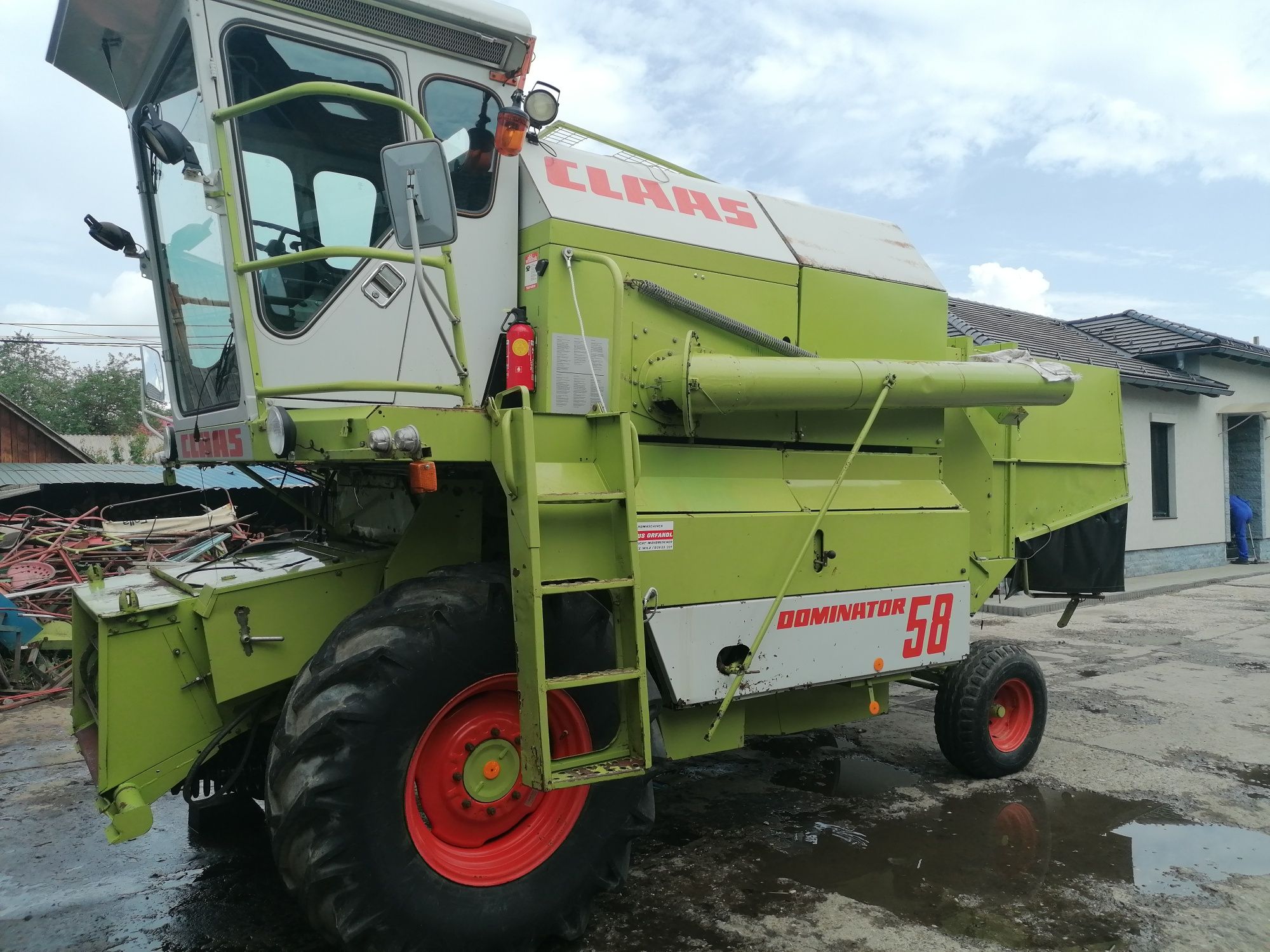 Claas dominator 58