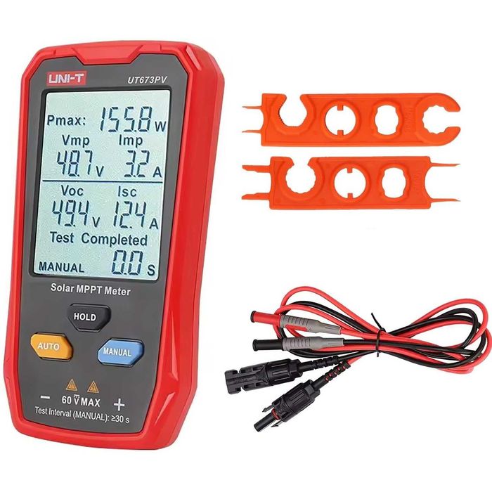 UNI-T tester panou solar multimetru MPPT 800W pentru module PV