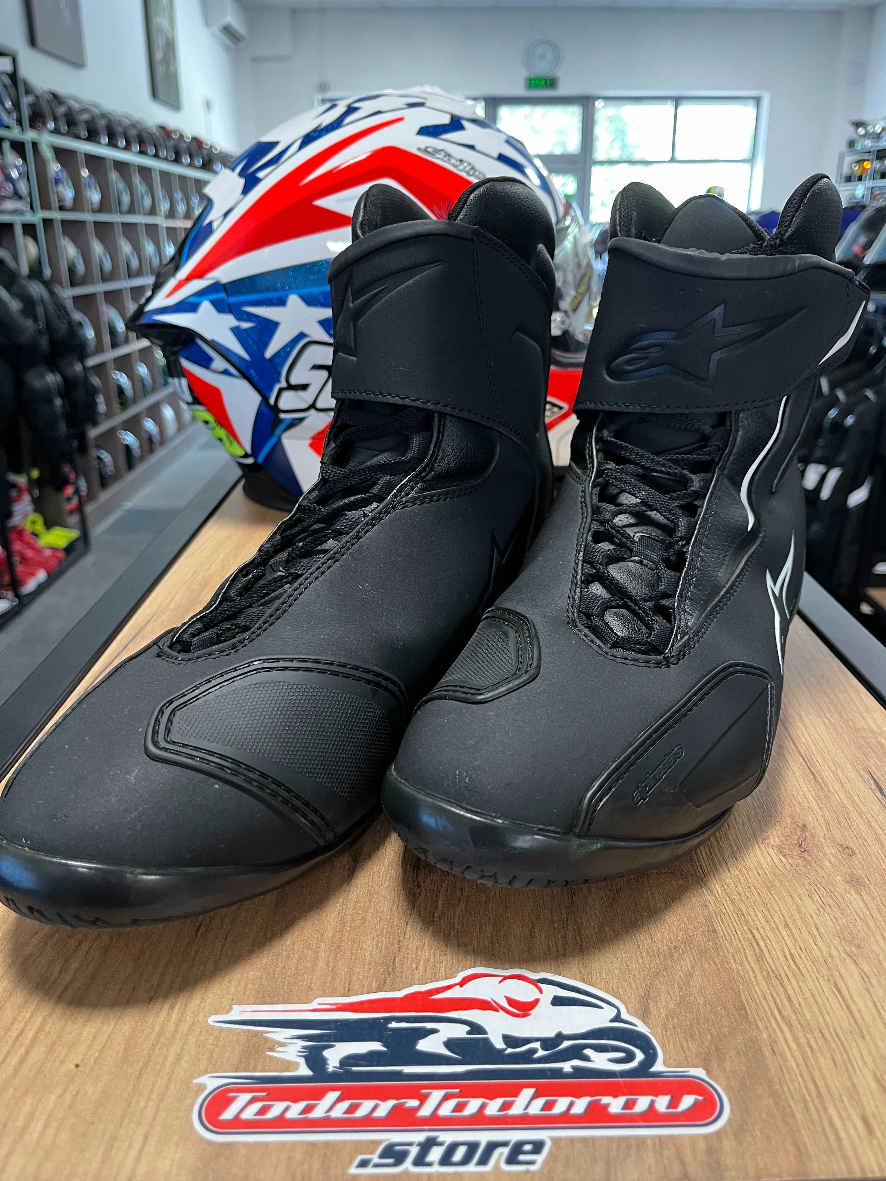 Мото боти ALPINESTARS FASTBACK , номер 47, като нови, протектори,