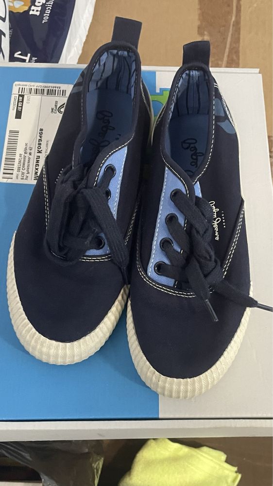Детски кецове Pepe Jeans