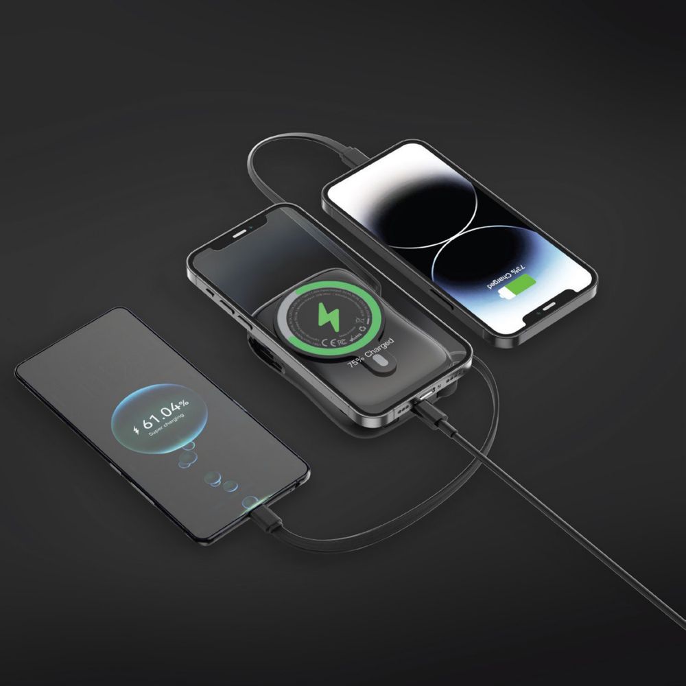 Power Bank Green MagPulse