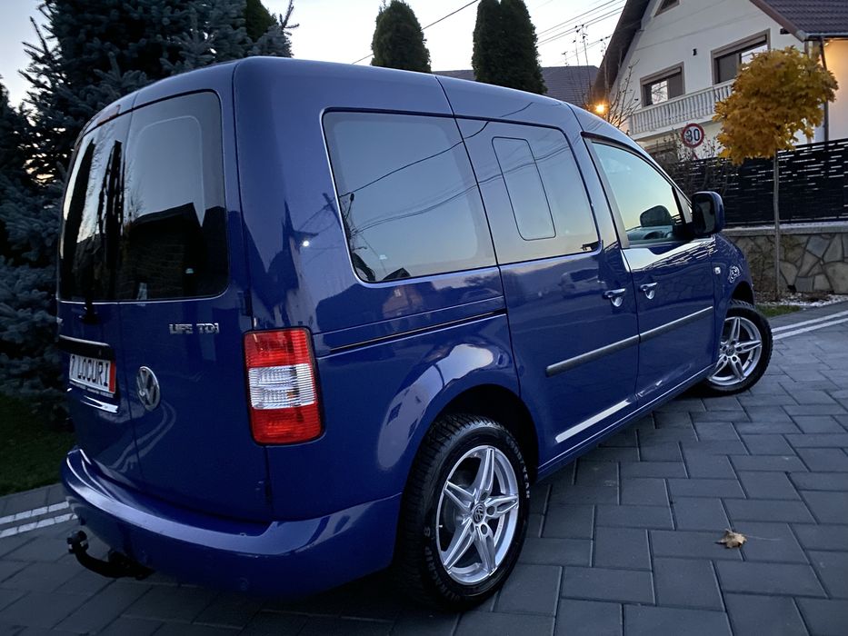 VW Caddy ~1,9- Tdi~105~CP~ BLS~ 7 Locuri- ‼️2 usi la Spate