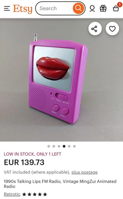 Radio scan WF-2148 L , cu buze mișcătoare, FM-BAND
Radio vorbitor din