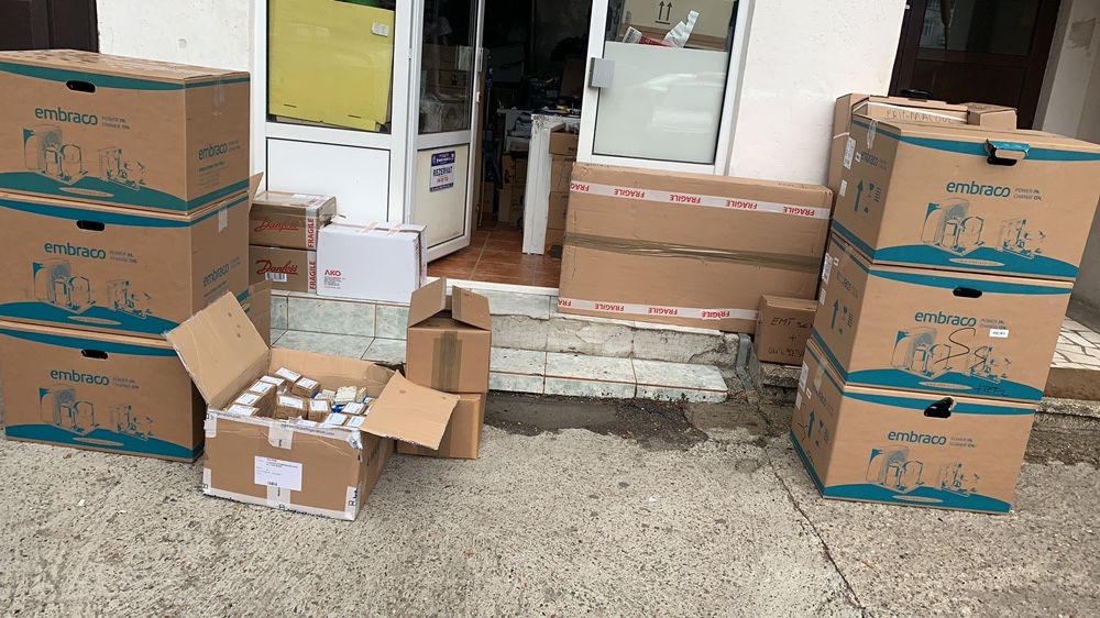 Kit agregat camera frigorifica refrigerare congelare 50m3 nou   Kitul