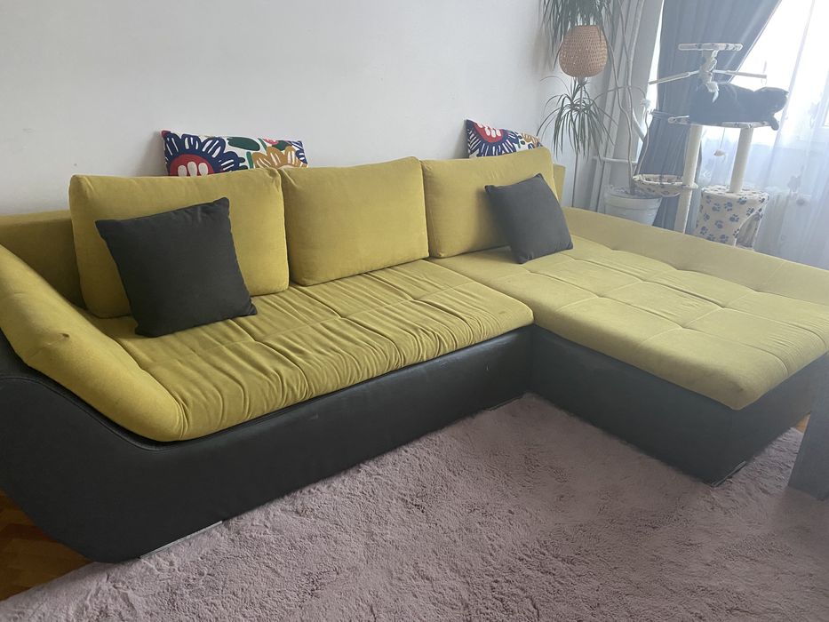 Canapea extensibila Coltar L Kika