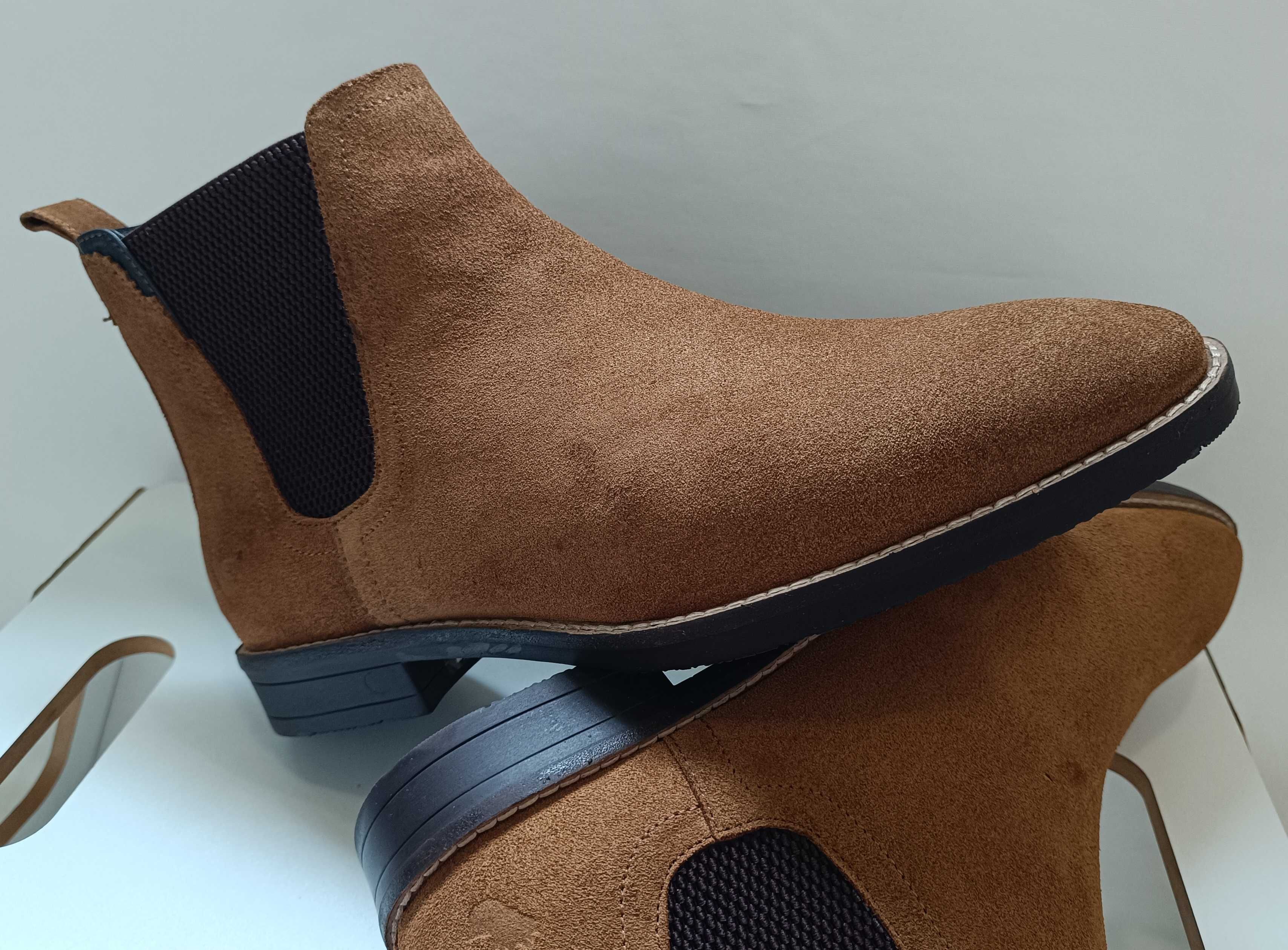 Ghete chelsea 40 plain toe premium Goodwin Smith NOI piele naturala