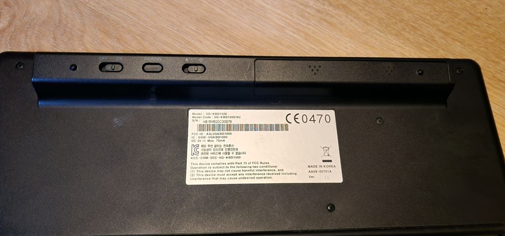 Tastatura - telecomanda Wireless Samsung VG-KBD1500