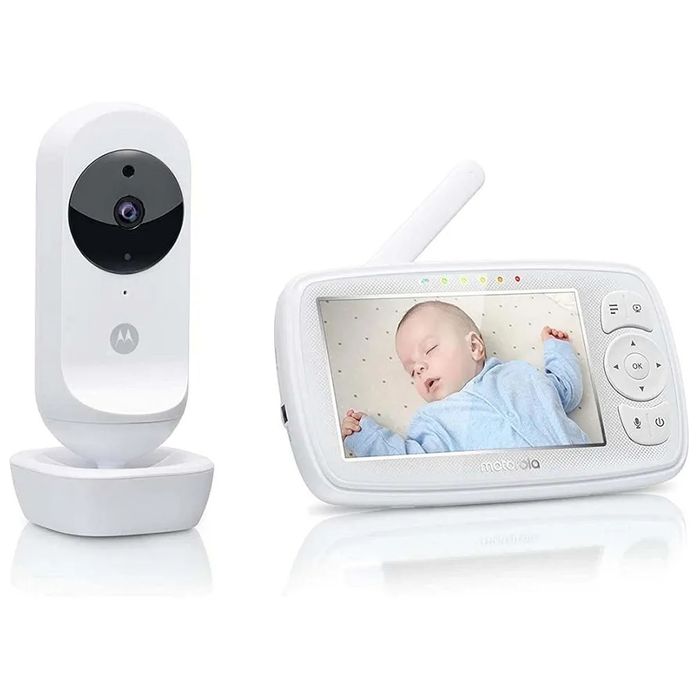 Видео бебефон Motorola Nursery VM44 Connect, Wi-Fi, 4.3" дисплей