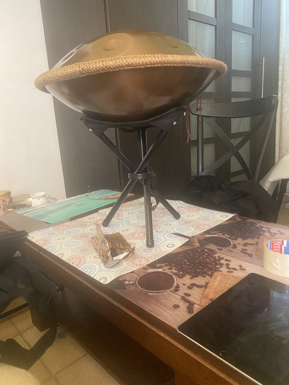 Handpan  musical instrument