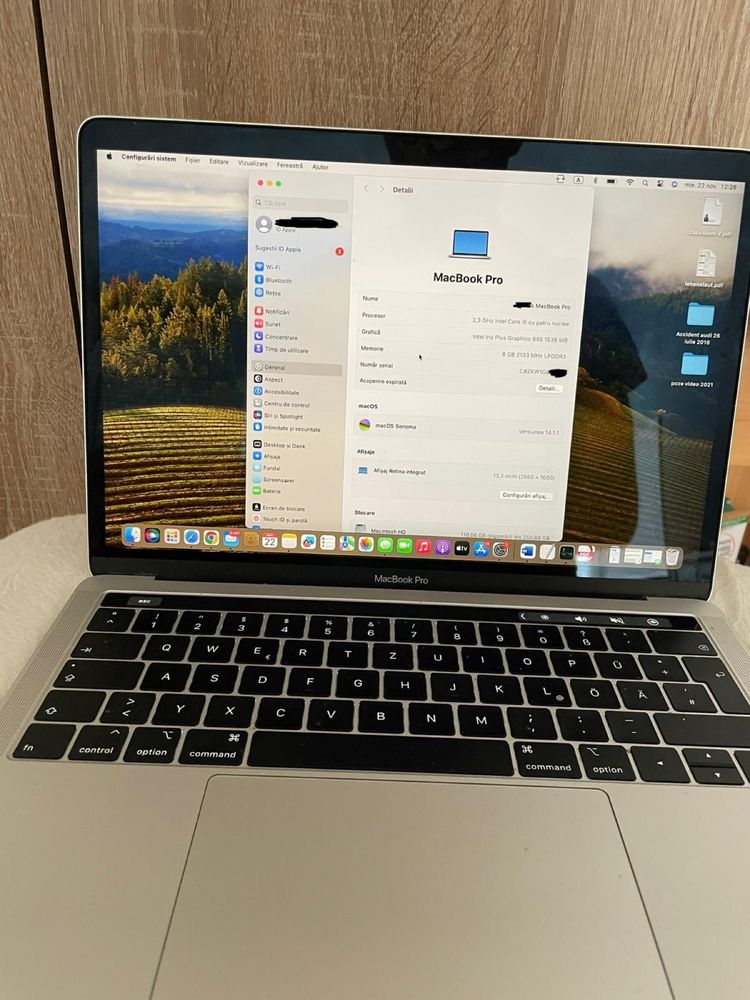 Macbook pro 13.3”