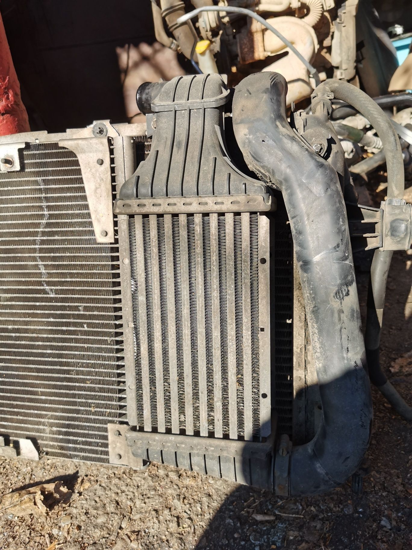 Radiator intercooler, ventilator Opel Astra G 1.7 diesel