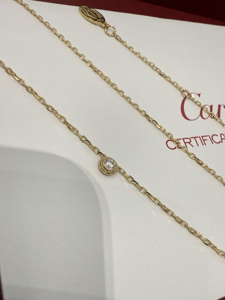 NEW Подвеска с бриллиантом Cartier d'Amour Small B721580