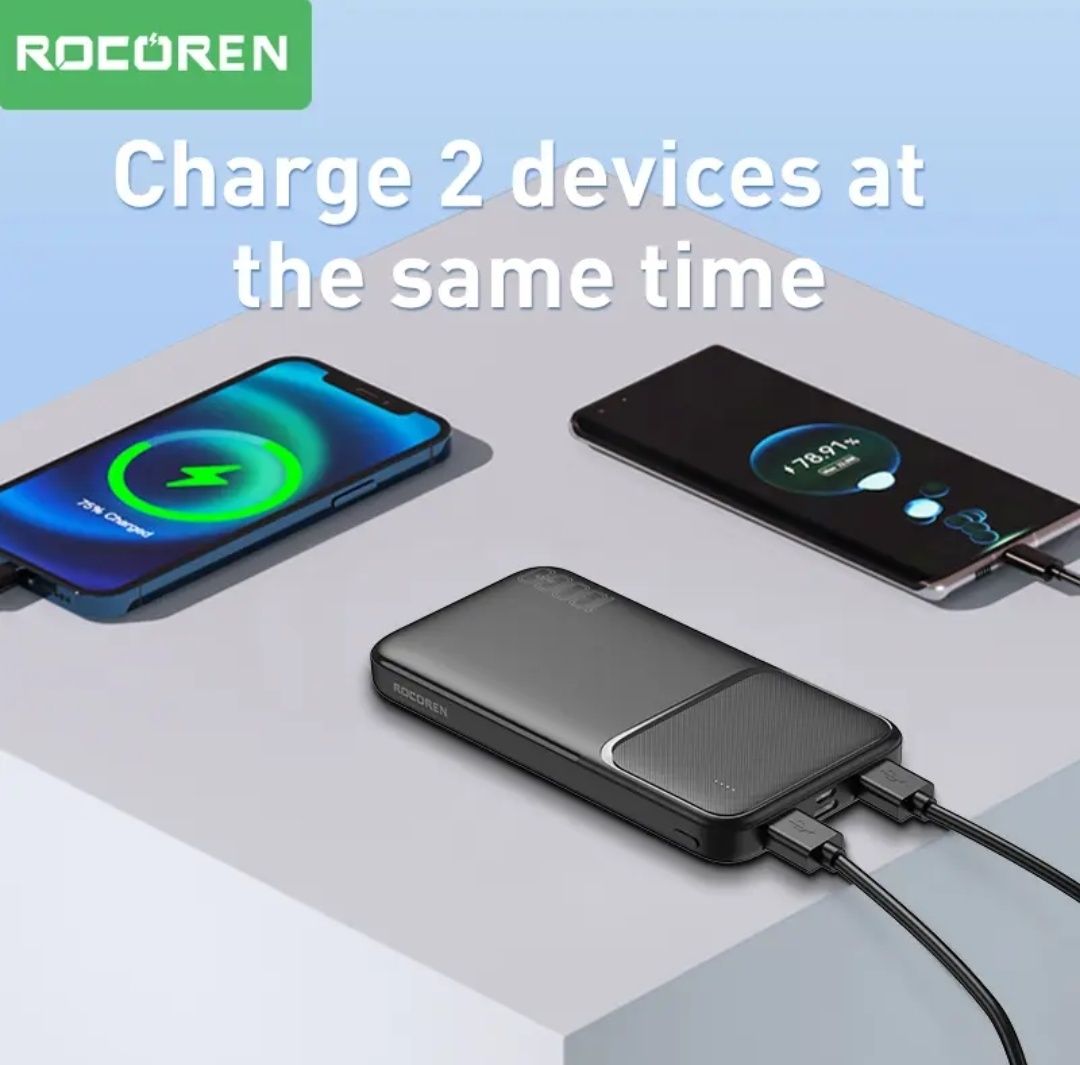 Пауэрбанк powerbank Rocoren 10000 мА