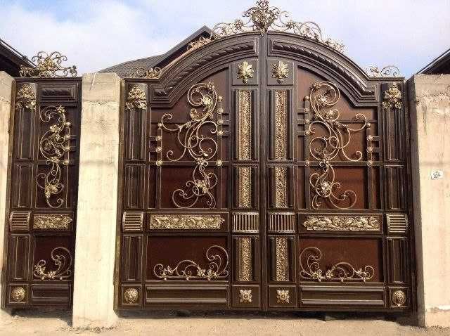 Купить Готовые Вороты Распашные Откатные Ворота Забор Дарбаза в Алматы