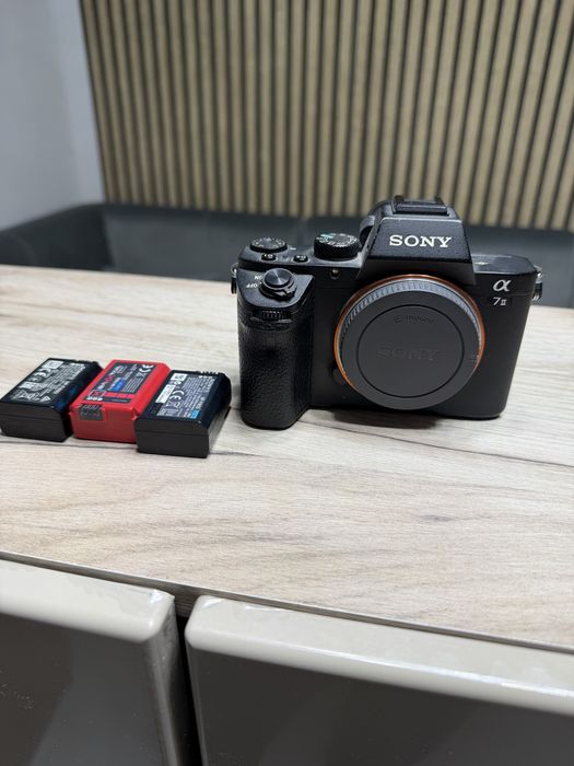 Sony a7ii cu 4 baterii
