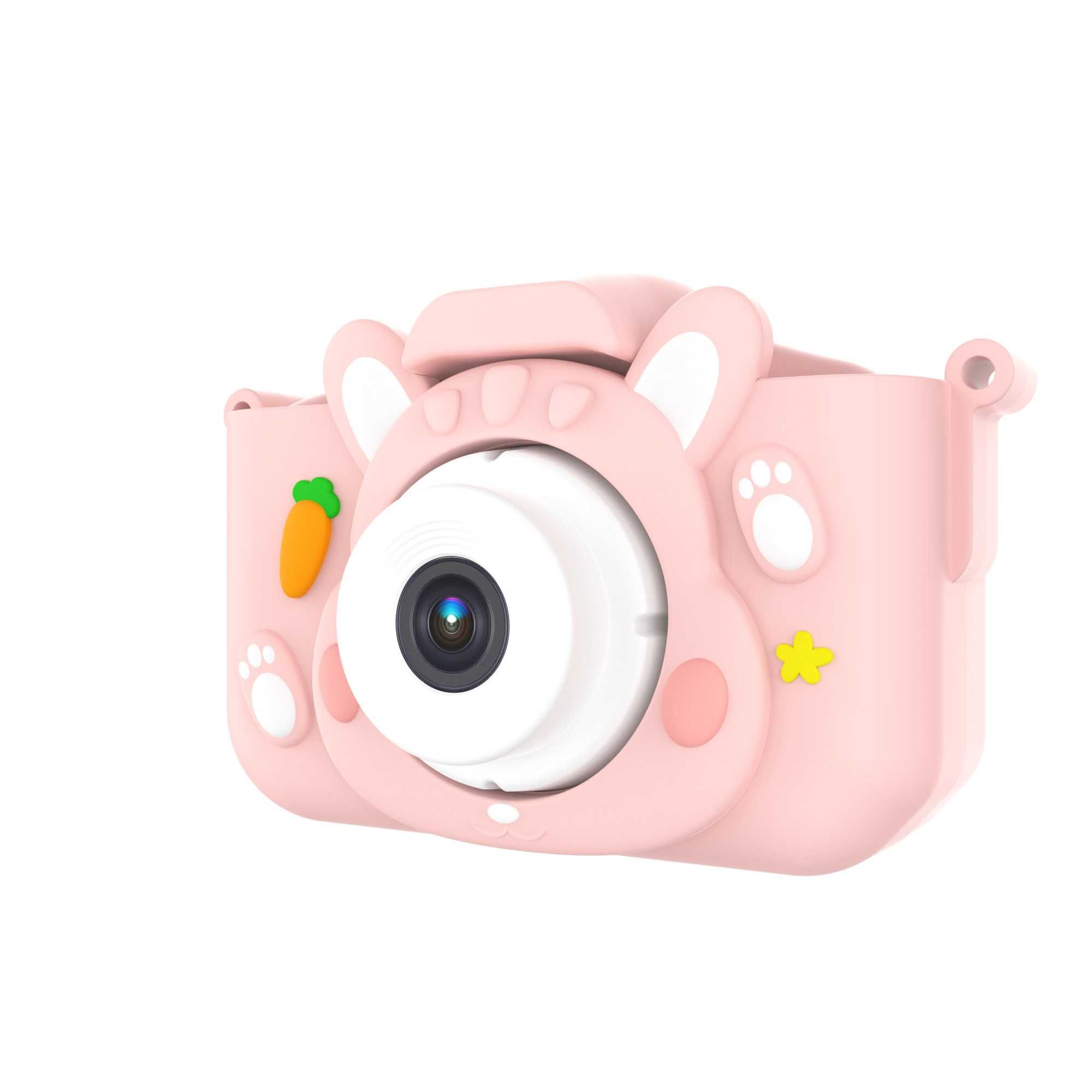 Дигитален детски фотоапарат STELS Q40s, 64GB SD карта, Игри, Снимки