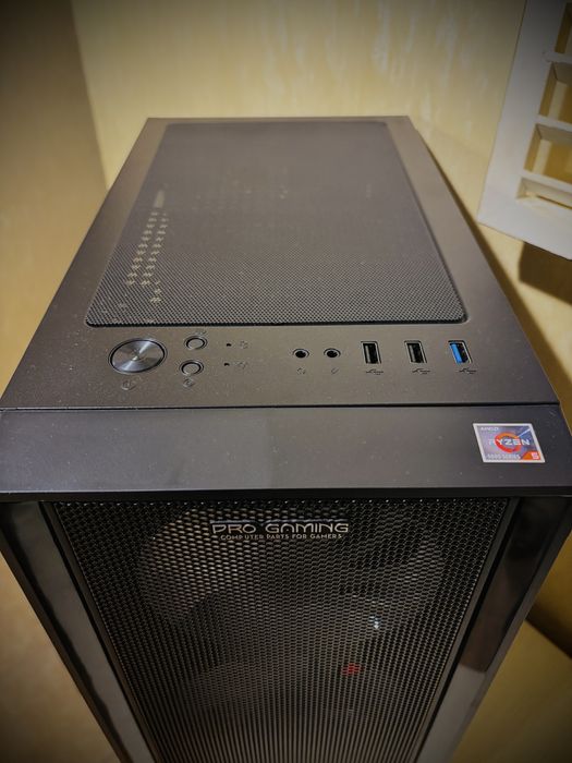 Gaming PC Ryzen 5 5500, RTX 3060 12 GB, 16 GB RAM 3600 mhz, SSD NMVe