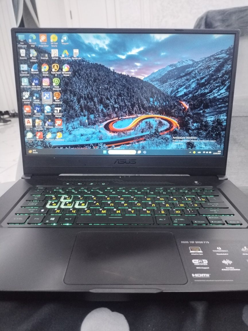 ASUS TUF Dash F15 FX516PE [xolati yangi bilan bir xil]
