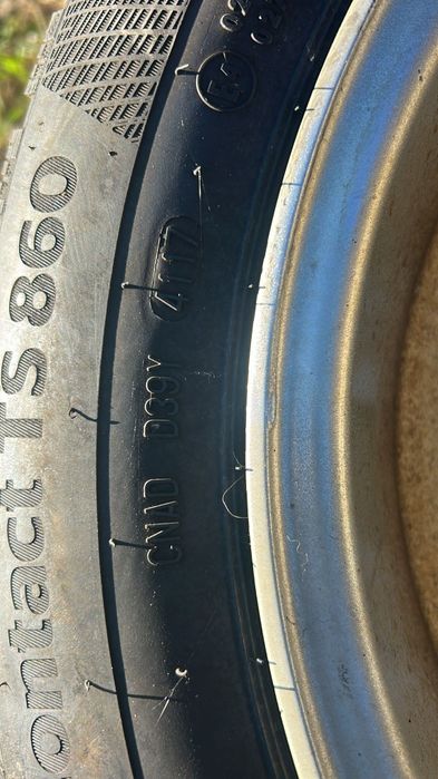 Roți de iarnă , SET  jantă R15 original Dacia