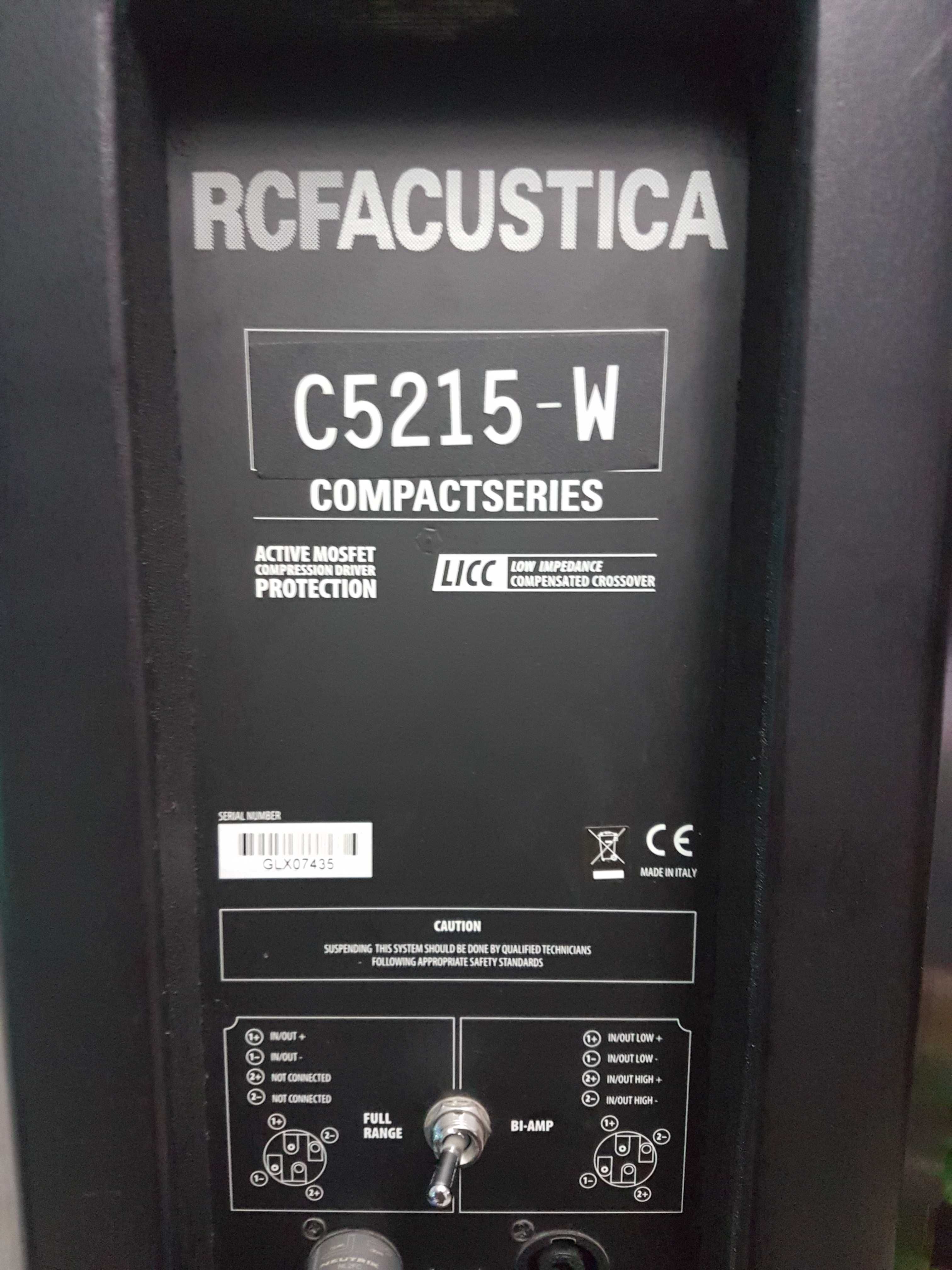 Boxe RCF Acustica C5215-W / 500w RMS