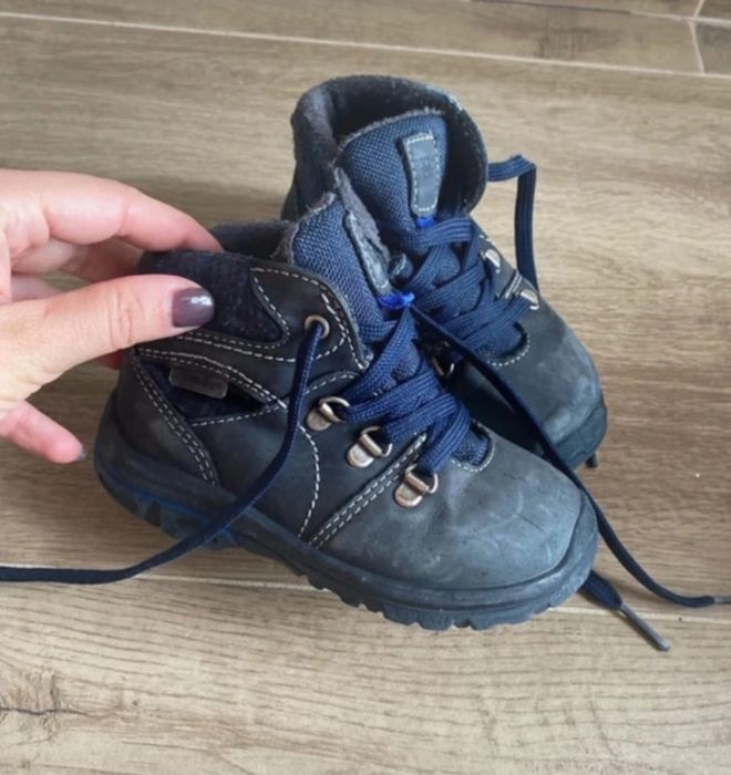 Ghete din piele baietel 23