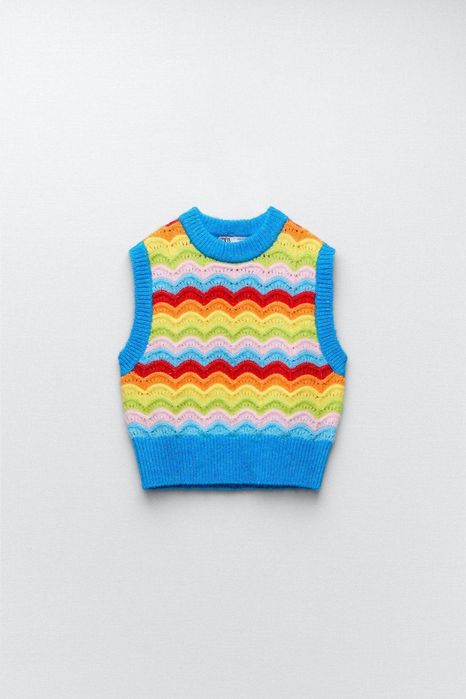 Елек без ръкав пуловер zara