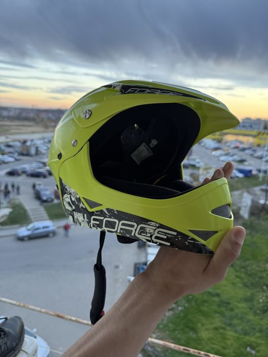 Casca fullface  pentru trotineta si bicicleta