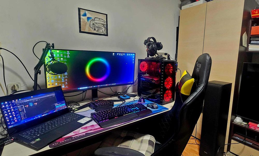 Monitor Gaming LG Ultrawide UW-FHD 144hz, G-Sync, Adaptive-Sync