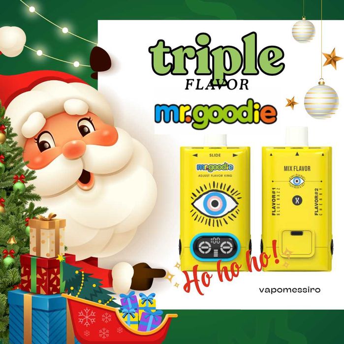 Vape Premium 3 in 1 Aroma  cu 60.000 Puffuri 2 arome si Mixul lor !