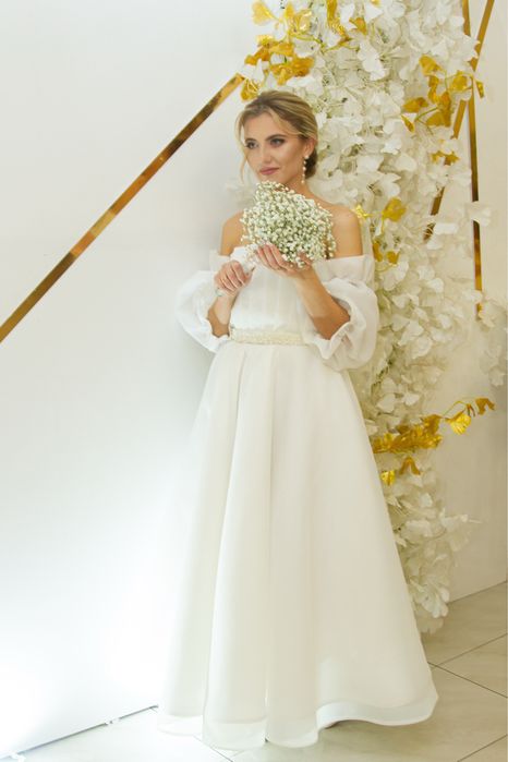 Свадебное вечернее платье